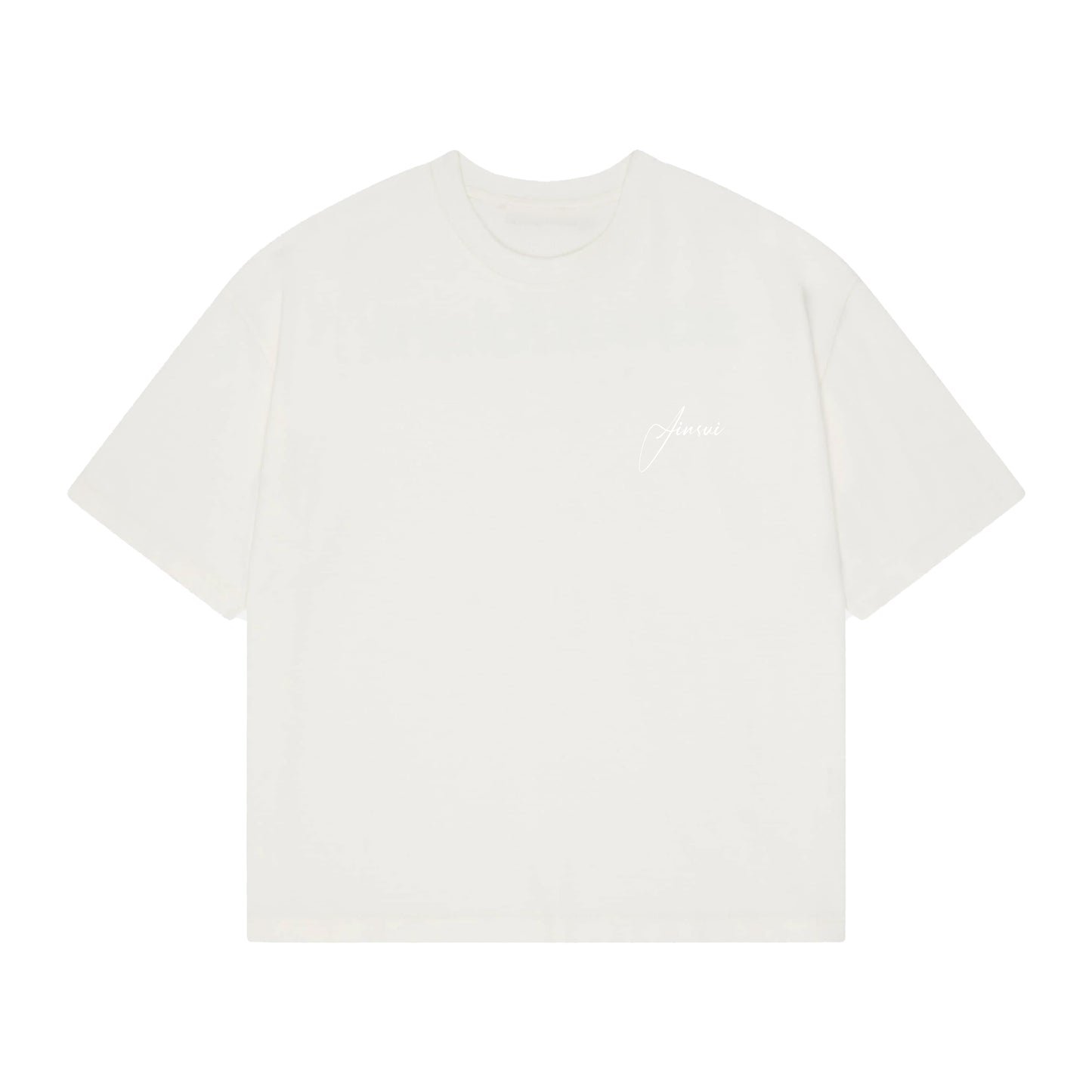 Basics Heavy Weight Tee - White/White