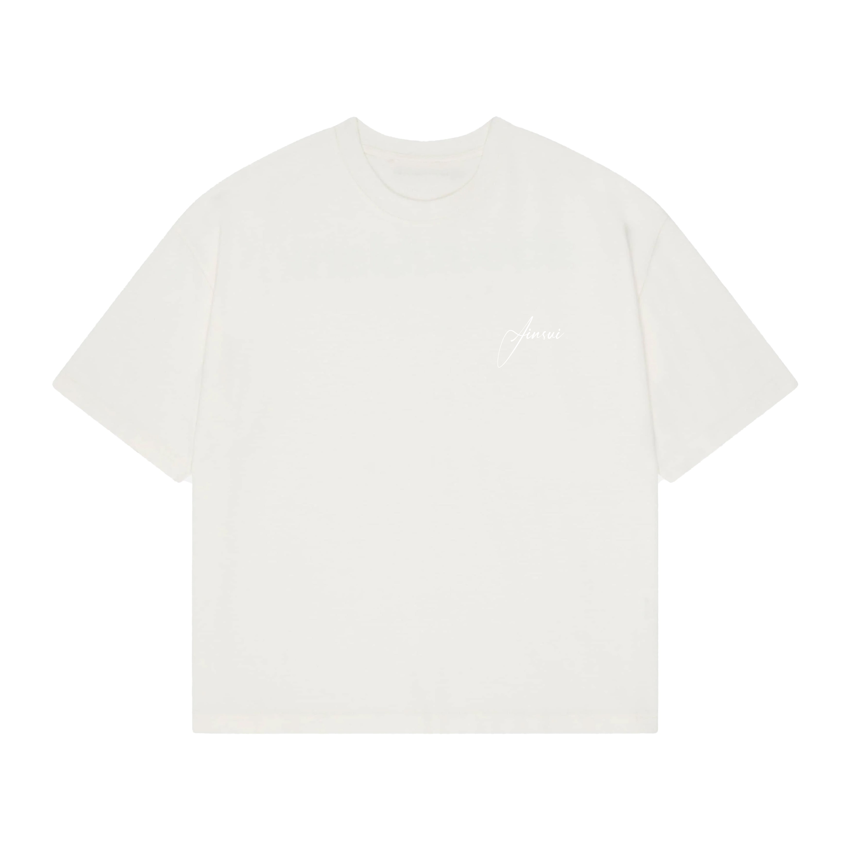 Basics Heavy Weight Tee - White/White