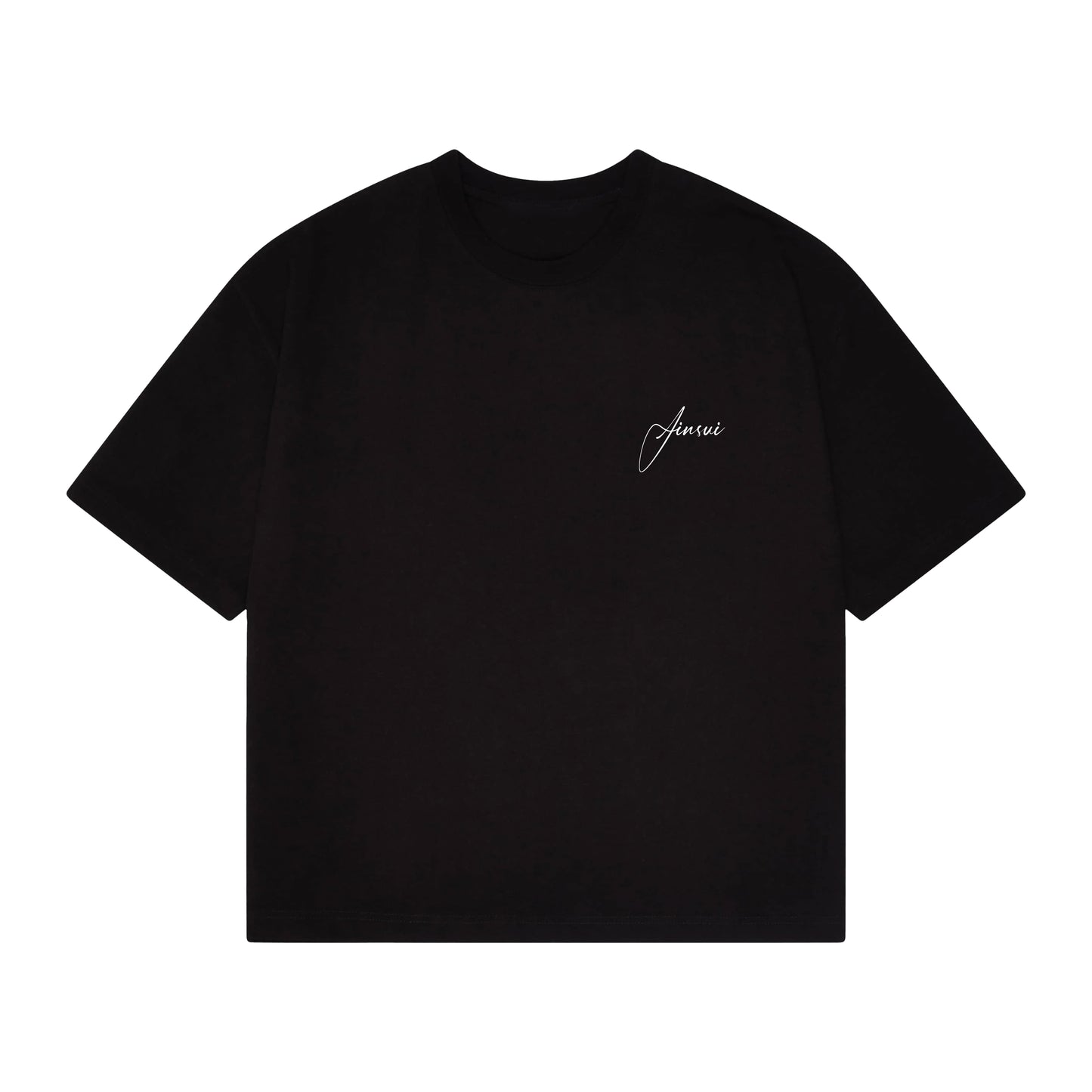 Basics Heavy Weight Tee - Black/White