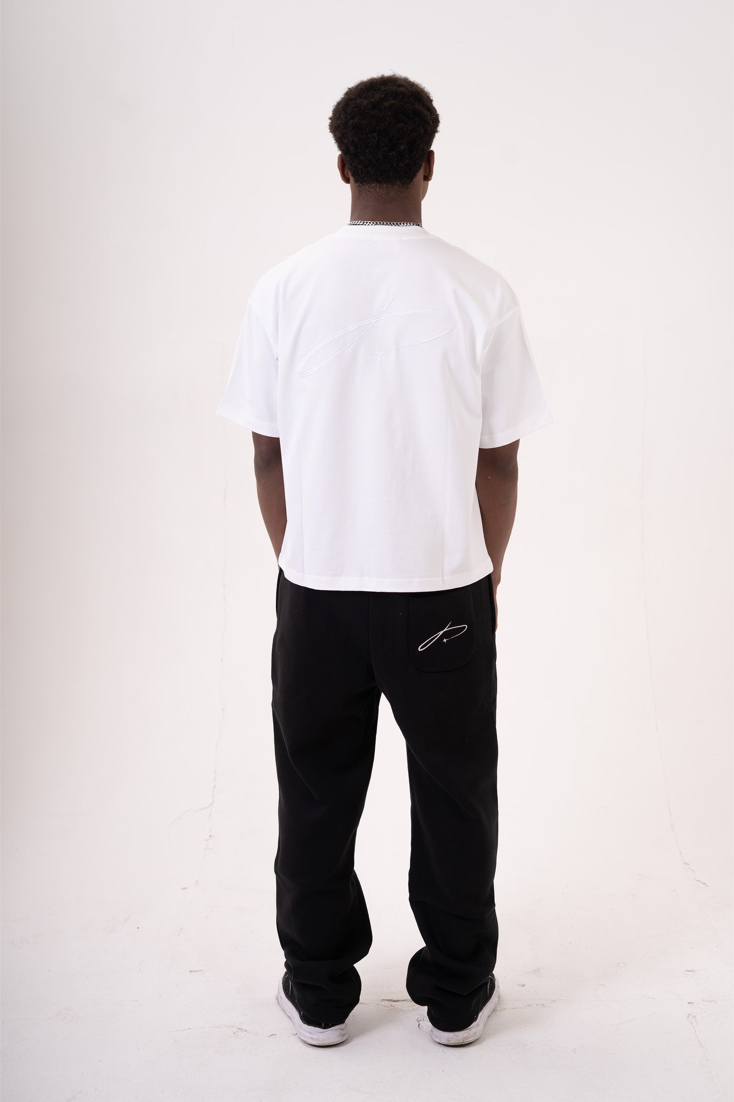 Basics Heavy Weight Tee - White/White