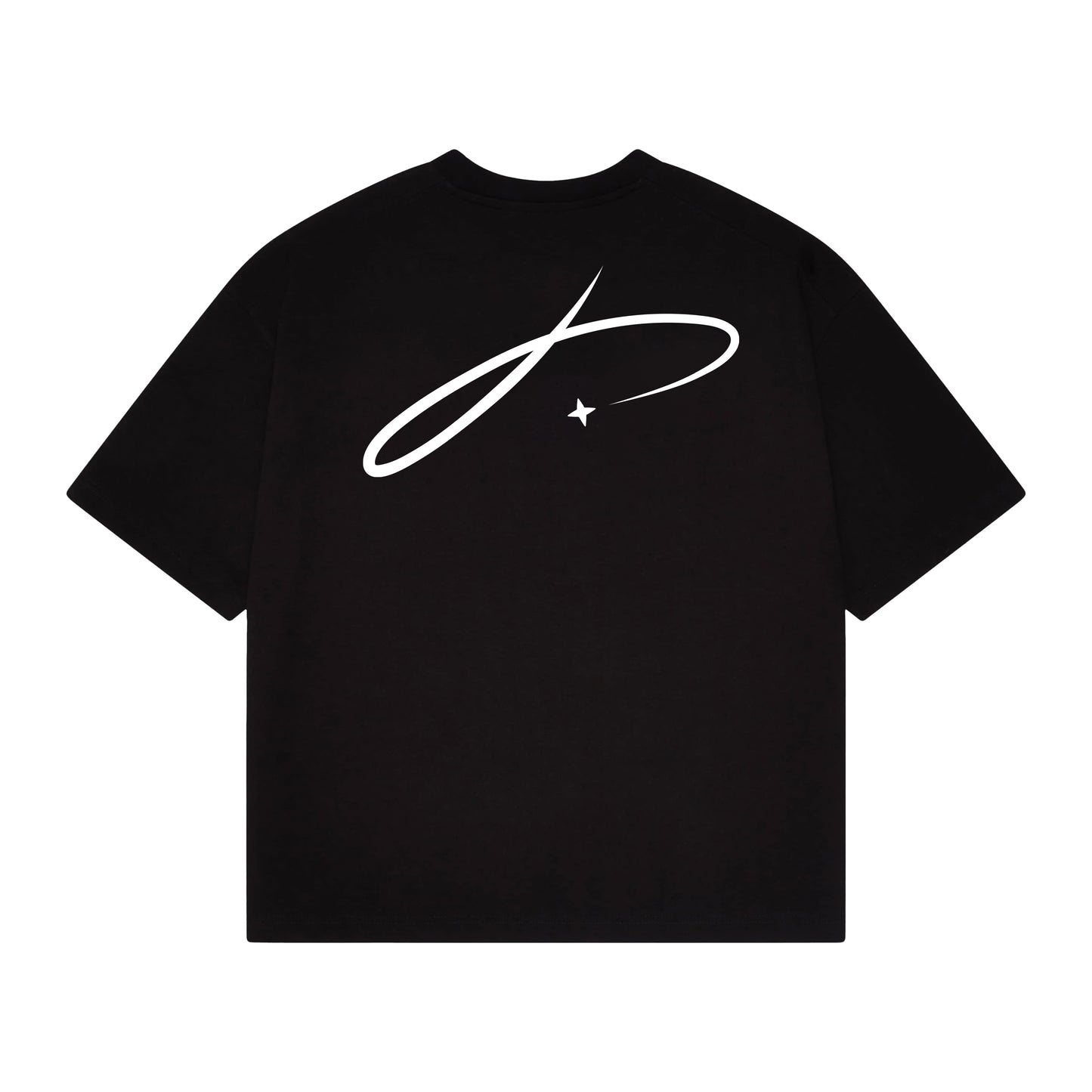 Basics Heavy Weight Tee - Black/White