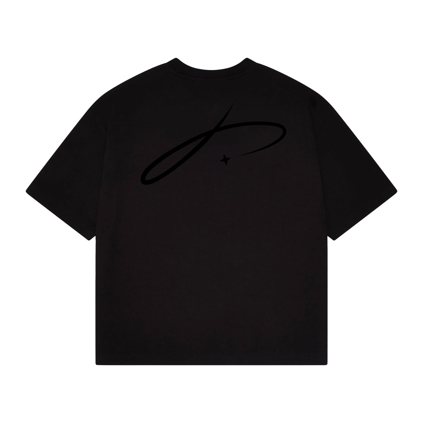 Basics Heavy Weight Tee - Black/Black