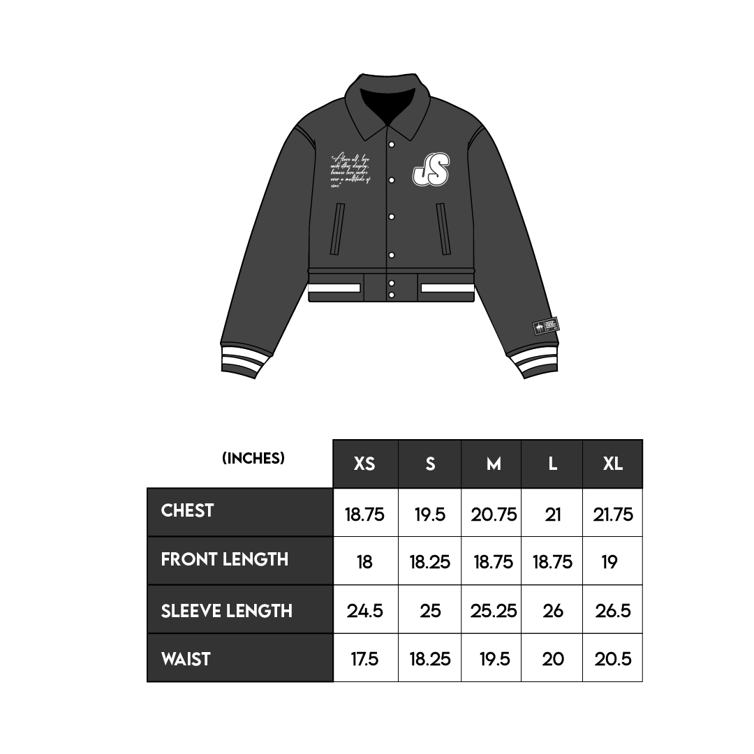 Varsity Bomber (Cropped)