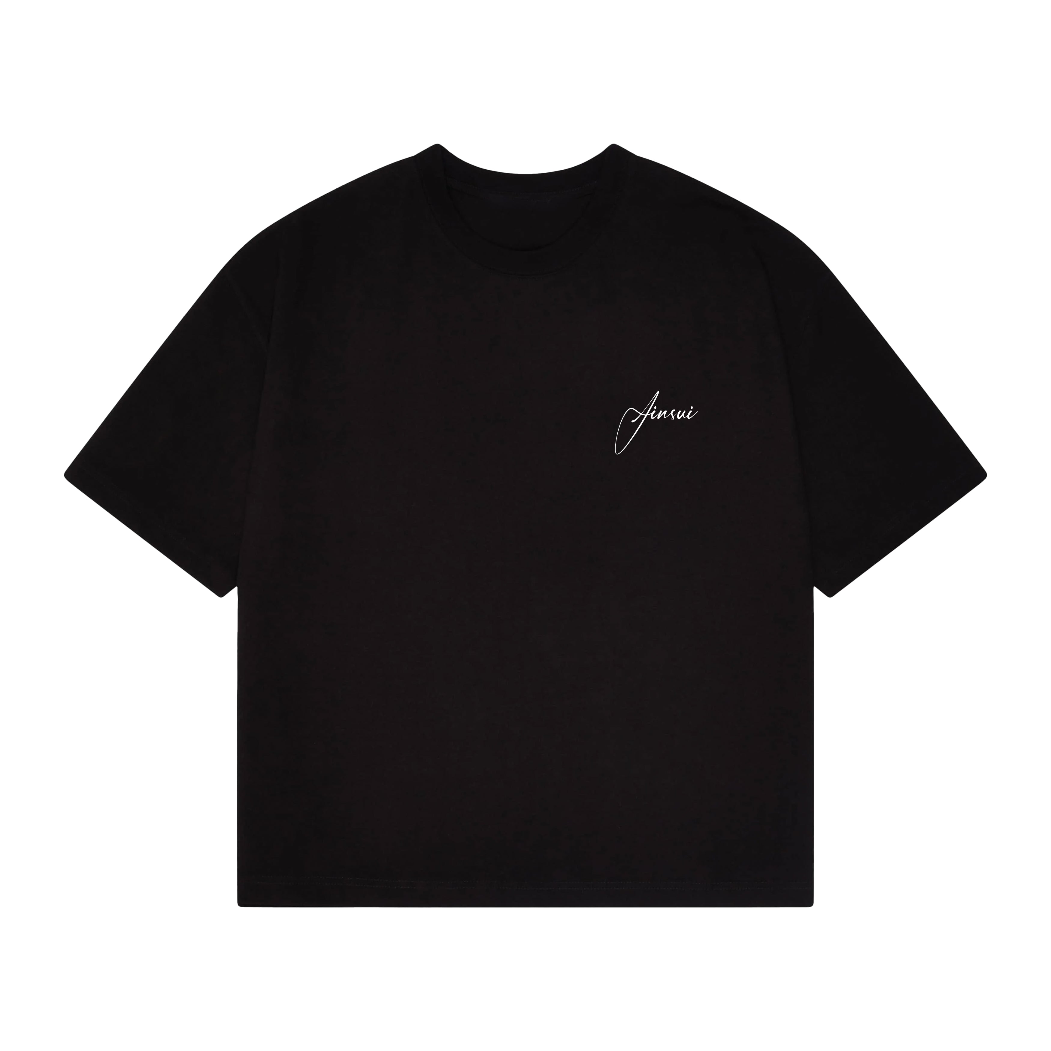 Basics Heavy Weight Tee - Black/White