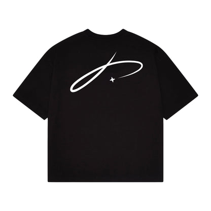 Basics Heavy Weight Tee - Black/White