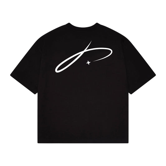 Basics Heavy Weight Tee - Black/White