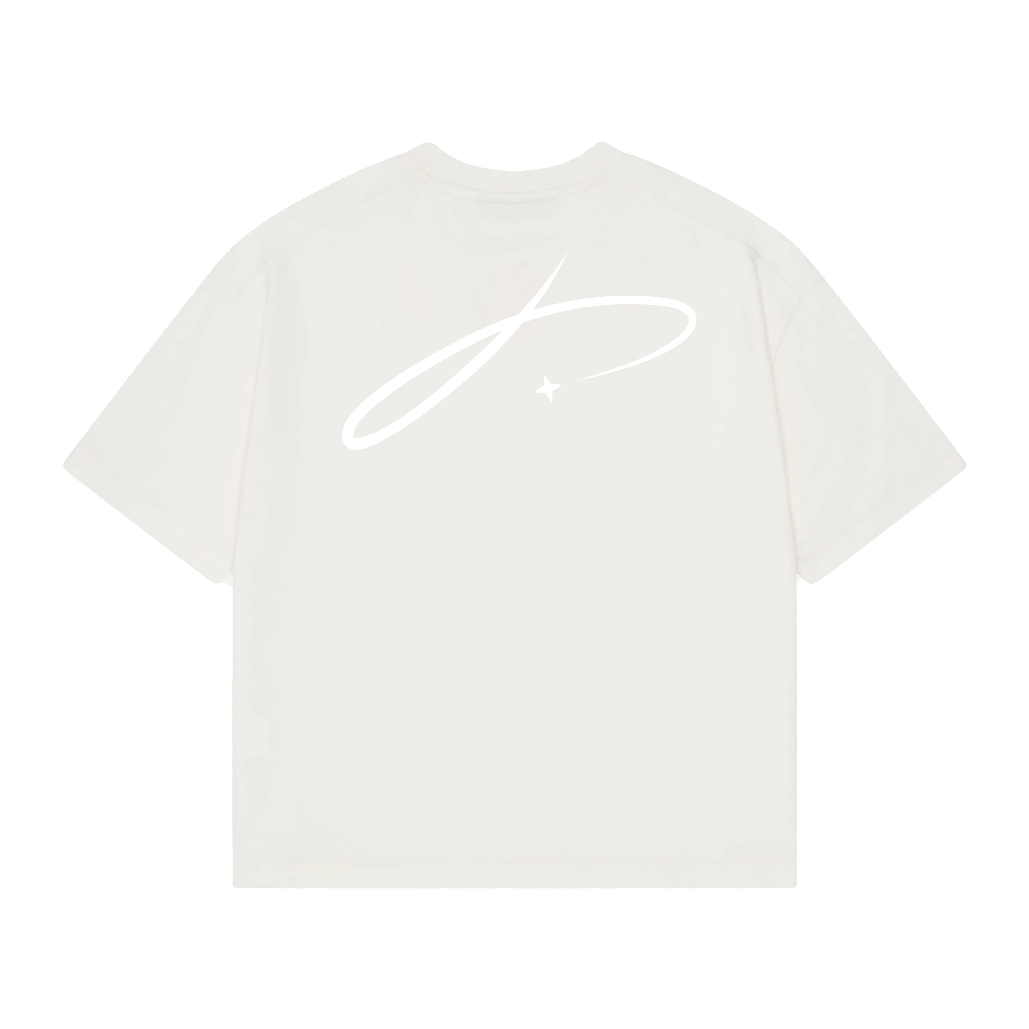 Basics Heavy Weight Tee - White/White